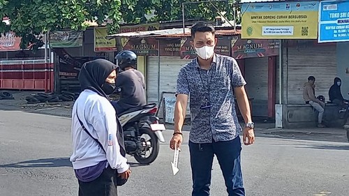 Polisi olah TKP lokasi pemanah misterius di Kota Mataram