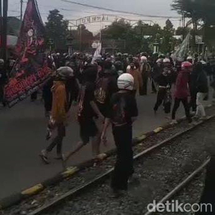 Rekaman gesekan pesilat di Madiun