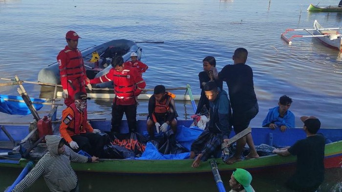 Seorang nelayan di Kolaka yang hilang usai tersambar petir ditemukan tewas. (dok. Istimewa)