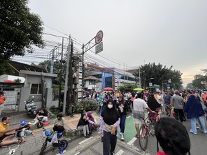 Senangnya Warga Saat CFD Jakarta Dibuka Lagi Usai 2 Tahun