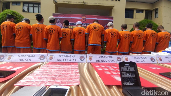 12 orang pengedar narkoba ditangkap di Cianjur