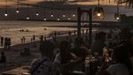 Matahari Terbenam di Pantai Kelan Bali, Syahdu !