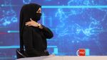 Diwajibkan Taliban, Presenter Wanita Afghanistan Bercadar Saat Siaran
