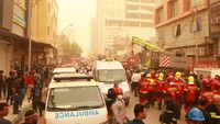 Pemerintah provinsi Khuzestan langsung memeritahkan penyelidikan atas runtuhnya bangunan dan kontraktor.