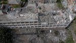 Serangan Udara Rusia Nyaris Runtuhkan Kampus di Donetsk