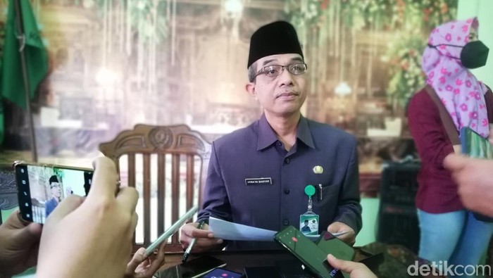 Kepala KUA Banjarsari Arbain Basyar, Senin (23/5/2022).