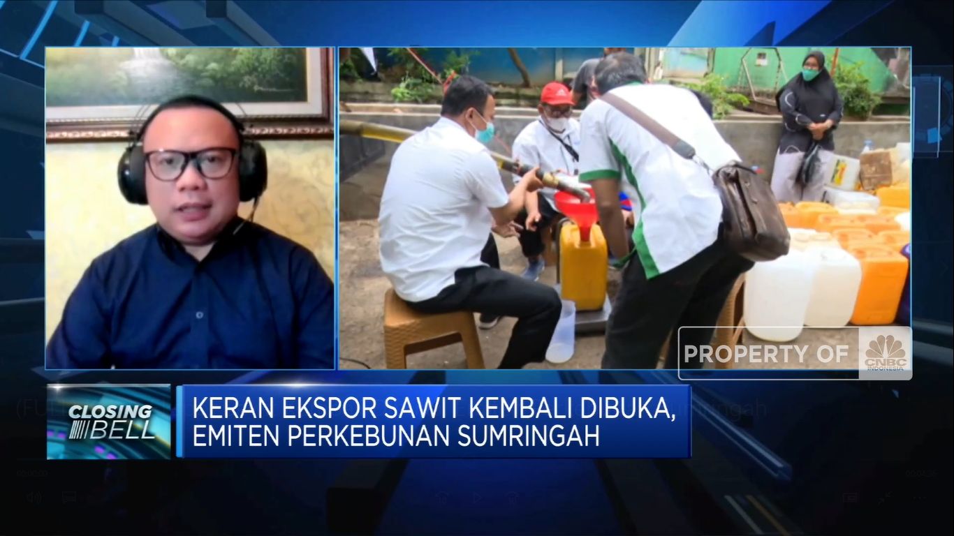 Keran Ekspor Sawit Kembali Dibuka, Emiten Perkebunan Sumringah (CNBC Indonesia TV)