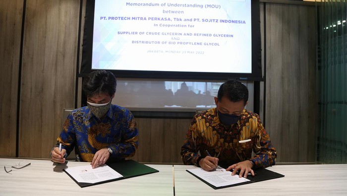PT Protech Mitra Perkasa Tbk (“OASA”) berencana membangun industri Bio Propylene Glycol (Bio PG) pertama di Indonesia pada 2023 mendatang.