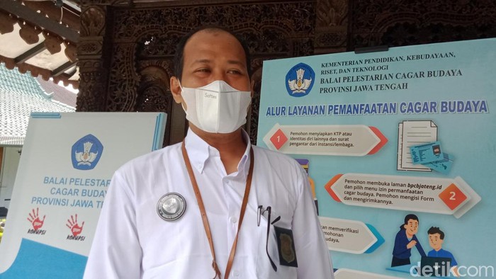 Ketua Tim PPNS BPCB Jateng, Harun Al Rasyid, Senin (23/5/2022).
