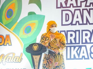 Gubernur Khofifah Ajak Masyarakat Gotong Royong Rehabilitasi Hutan