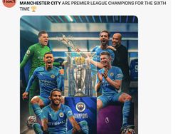 Meme Manchester City Juara dan Gerrard Kembali Terpeleset
