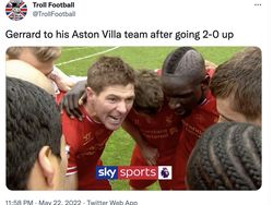 Meme Manchester City Juara dan Gerrard Kembali Terpeleset