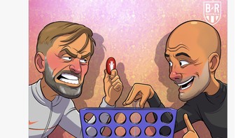 Pep Guardiola membawa Manchester CIty juara Liga Inggris sehingga mematahkan ambisi quadruple Jurgen Klopp dan Liverpool. Foto: Twitter