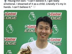 Netizen Salut Son Top Skor Liga Inggris Tanpa Penalti