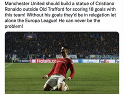 Netizen Bahas MU Tanpa Ronaldo Tak Bisa Menang