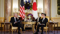 Tujuan kunjungan Biden ke Jepang adalah untuk meluncurkan rencana ekonomi regional untuk melawan China dan menegaskan kembali hubungannya dengan sekutu utama Asia. (AP Photo/Evan Vucci)
