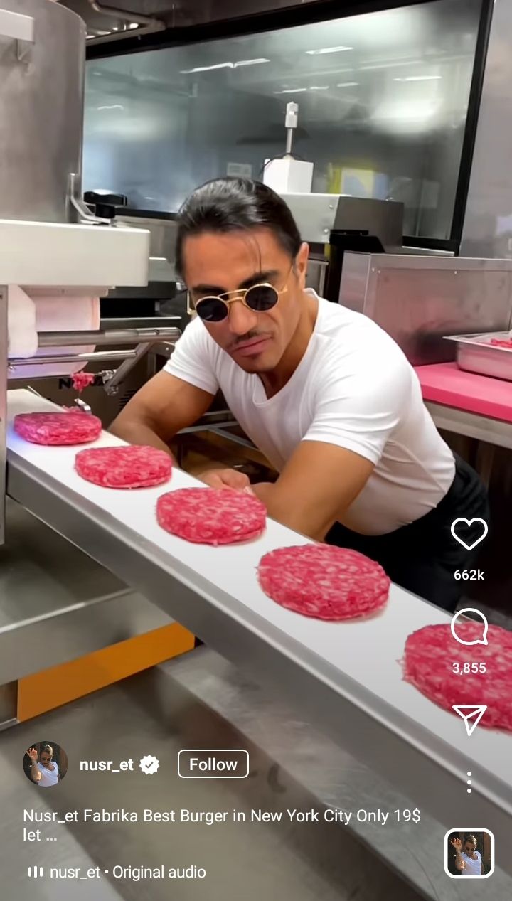 Salt Bae Bikin Pabrik Burger di New York, Harga Menunya Murah Hanya Rp 279 Ribu