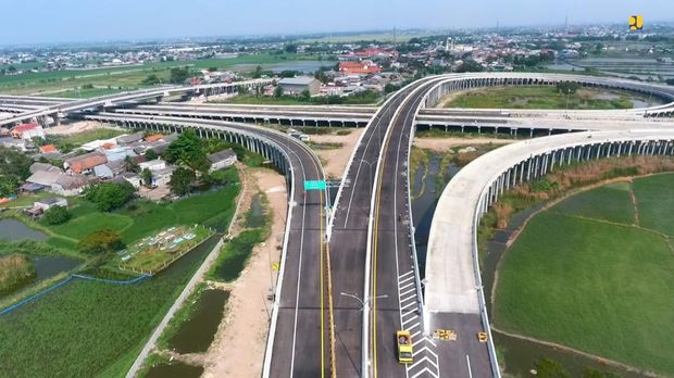 Pembangunan Tol Ruas Tol Cibitung - Cilincing (Dok. Kementerian PUPR)
