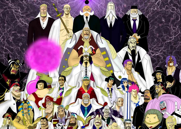 Pemerintah Dunia di Manga One Piece
