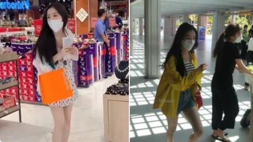 Potret Irene Red Velvet selama di Bali.