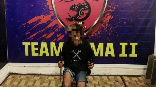 SG alias Lahe (19) residivis kasus pencurian sepeda motor