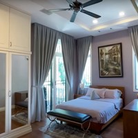 Kalau yang satu ini adalah penampakan kamar tamu di lantai atas rumah Tya. Tak hanya 1, Tya memiliki 2 kamar tamu di bagian atas dan 1 di bagian bawah rumahnya. Foto: YouTube/THE TYAS FAMILY