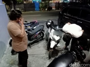 Maling Motor di Surabaya Gentayangan, Tak Peduli CCTV-Kunci Ganda