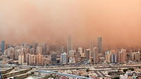 Ngeri! Ini Potret Badai Pasir yang Terjang Irak hingga Kuwait