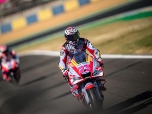 MotoGP Jerman 2022: Bastianini Raih Hasil Positif di Balapan Sulit