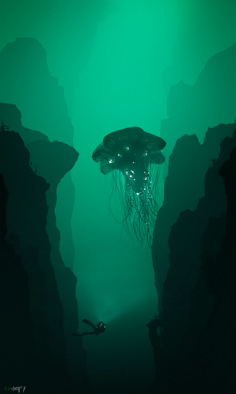 Foto mengerikan thalassophobia