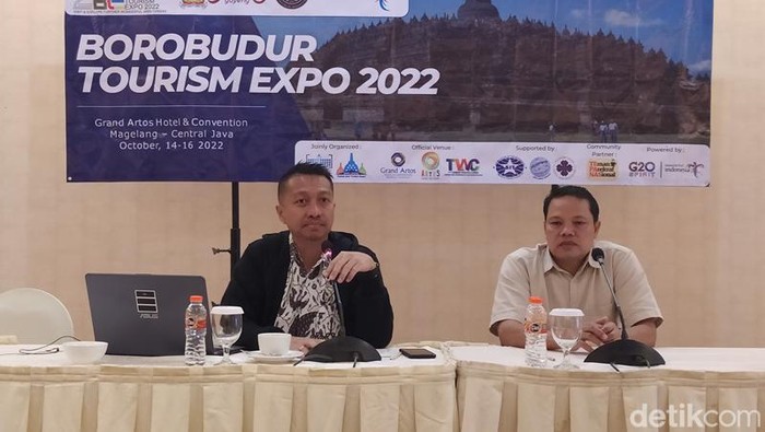 Jumpa pers event Borobudur Tourism Expo yang bakal digelar 14.16 Oktober 2022