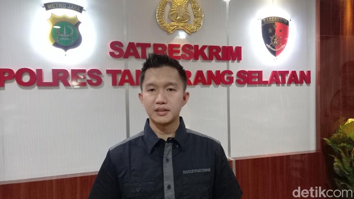 Kasat Reskrim Polres Tangsel AKP Aldo Primananda Putra