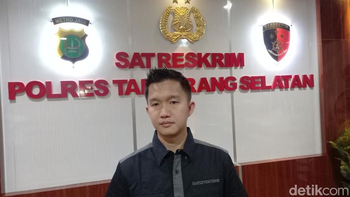 Kasat Reskrim Polres Tangsel AKP Aldo Primananda Putra