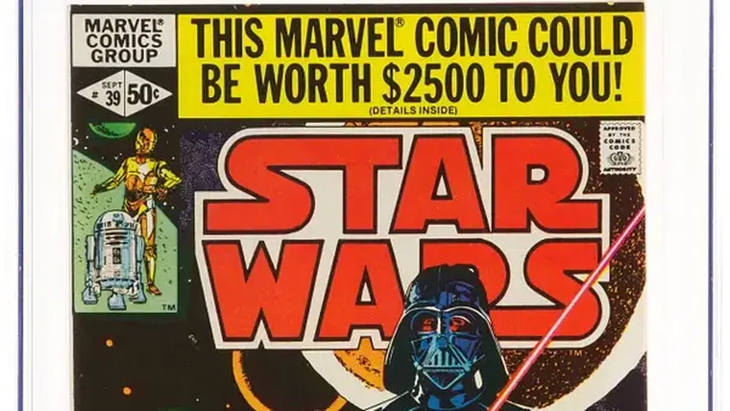 Sampul Komik Star Wars Kick Off the Empire Strikes Back Dilelang