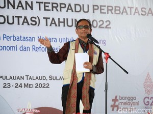Antisipasi Perdagangan Orang, Mahfud Minta Perbatasan RI Dijaga Ketat