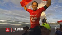 Peselancar Rio Waida Juara di Sydney Surf Pro 2022
