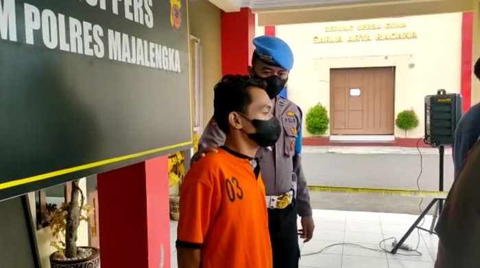 Tampang Peneror Bank Ancam Ledakkan Bom di Majalengka