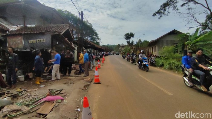 Tanjakan Balas Panumbangan lokasi kecelakaan bus maut di Ciamis.