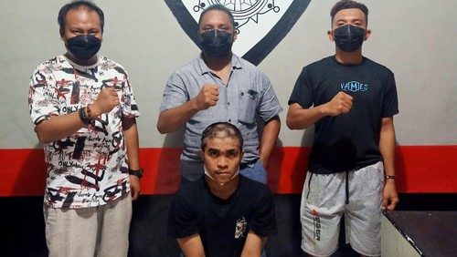Tim Jatanras Satreskrim Polres Manggarai Barat membekuk SS alias Sandri, pelaku spesialis pencurian sepeda motor di wilayah hukum Polres Manggarai Barat, Selasa (24/5/2022).