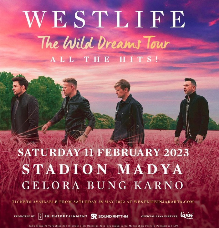 Westlife bakal konser di Indonesia