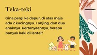 Kamu perhatikan deh kalimatnya supaya nggak salah jawab!