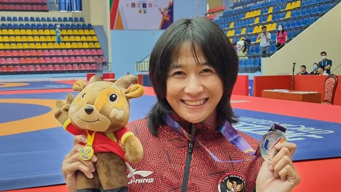 Atlet Asal KBB Raih Medali Perak Sea Games Cabor Gulat
