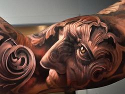 Mahakarya Seni Tato Surealis, Seperti Sungguhan