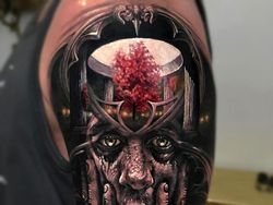 Mahakarya Seni Tato Surealis, Seperti Sungguhan