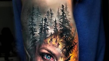 Tatonya tampak seperti sebuah gambar ilustrasi. Foto: Brightside