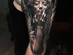 Mahakarya Seni Tato Surealis, Seperti Sungguhan