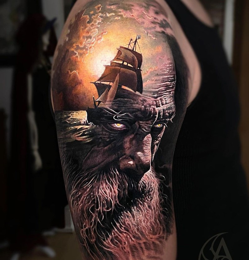 Fotoinet  Mahakarya Seni Tato yang Menakjubkan