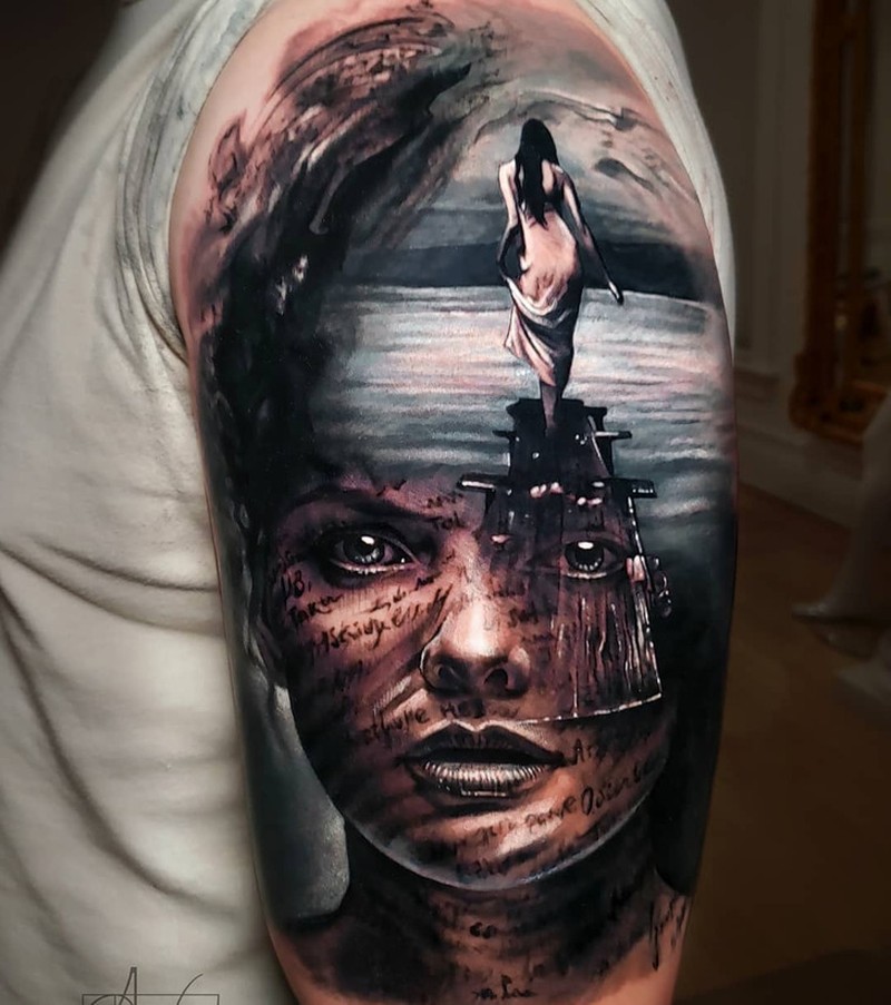 Fotoinet  Mahakarya Seni Tato yang Menakjubkan