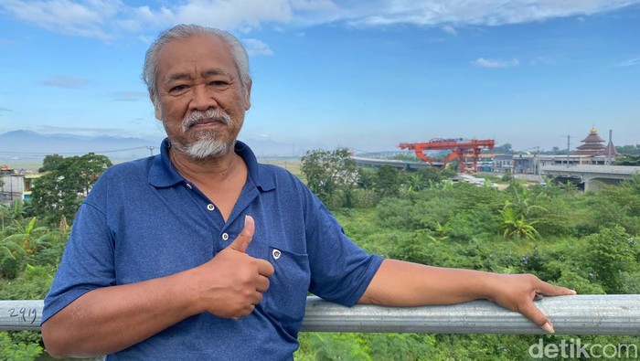 Haerudin salah satu Youtuber infrastruktur tertua di Komunitas Youtuber Kereta Cepat.