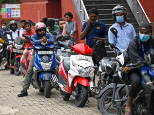 Sri Lanka Bangkrut, Sekolah Ditutup Hingga Konsumsi BBM Dibatasi